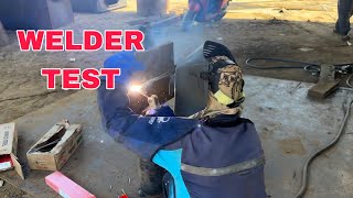 Welder Test Untuk Pembuatan WPS Galangan