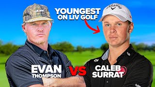 Can I Beat The Youngest Pro on LIV Golf? (Caleb Surratt)