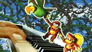 Donkey Kong Country 2 - Stickerbush Symphony - Piano chords