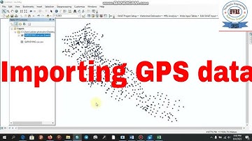 How to Import GPS data in Arc GIS?