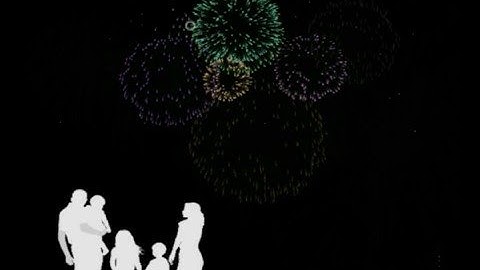 Fireworks with processing