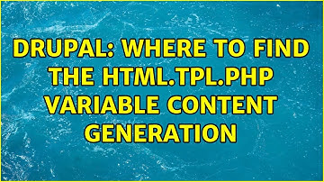 Drupal: Where to find the html.tpl.php $head variable content generation