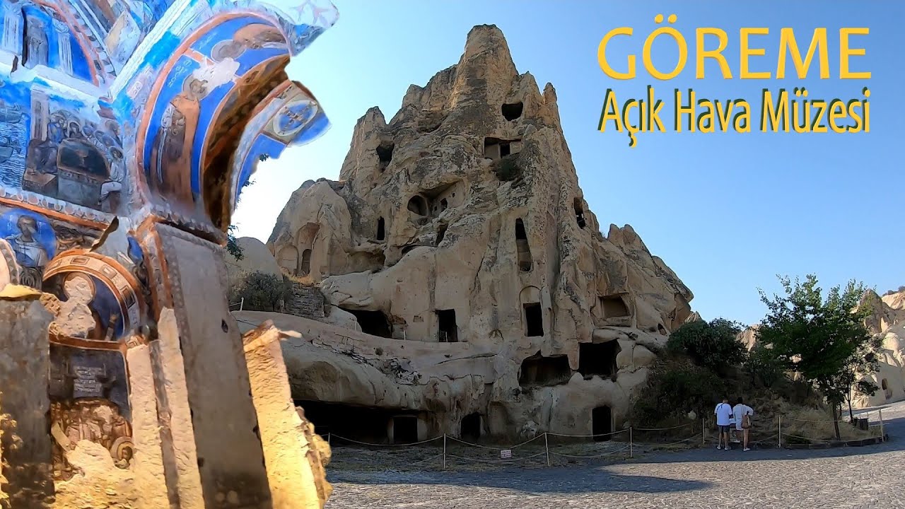 GÖREME AÇIK HAVA MÜZESİ (GOREME OPEN AIR MUSEUM) MUSEO AL AIRE LIBRE DE GOREME #nevşehir #kapadokya