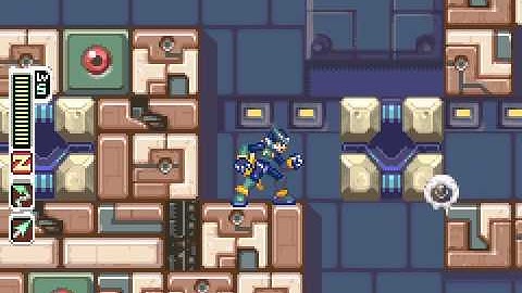 Megaman Zero 2 100pt hard mode part 2 - Forest of Dysis