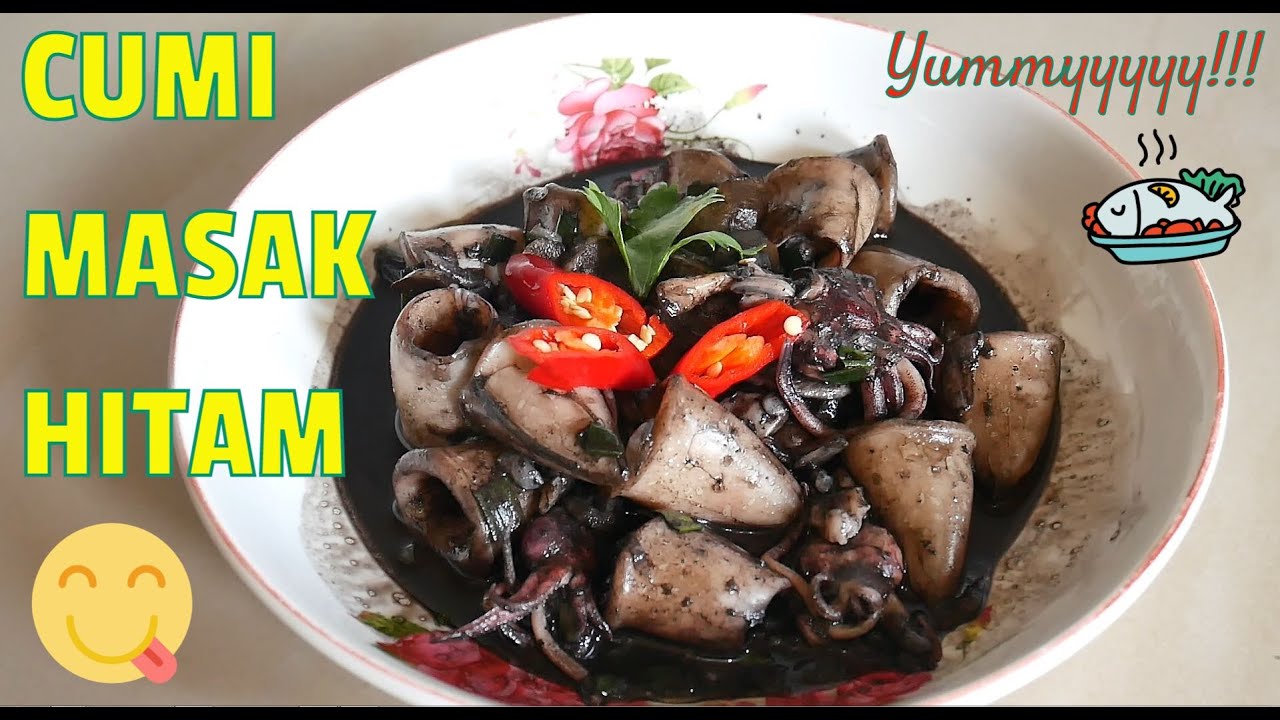 Resep Masakan Cumi Masak Hitam yang Praktis dan Enak - Dijamin Empuk