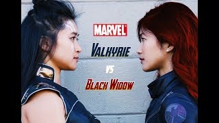 Valkyrie vs Black Widow (feat. Angela Do) | Marvel Parody