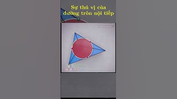 Bí ẩn về Đường tròn nội tiếp trong tam giác #toanthuvi #maths #education