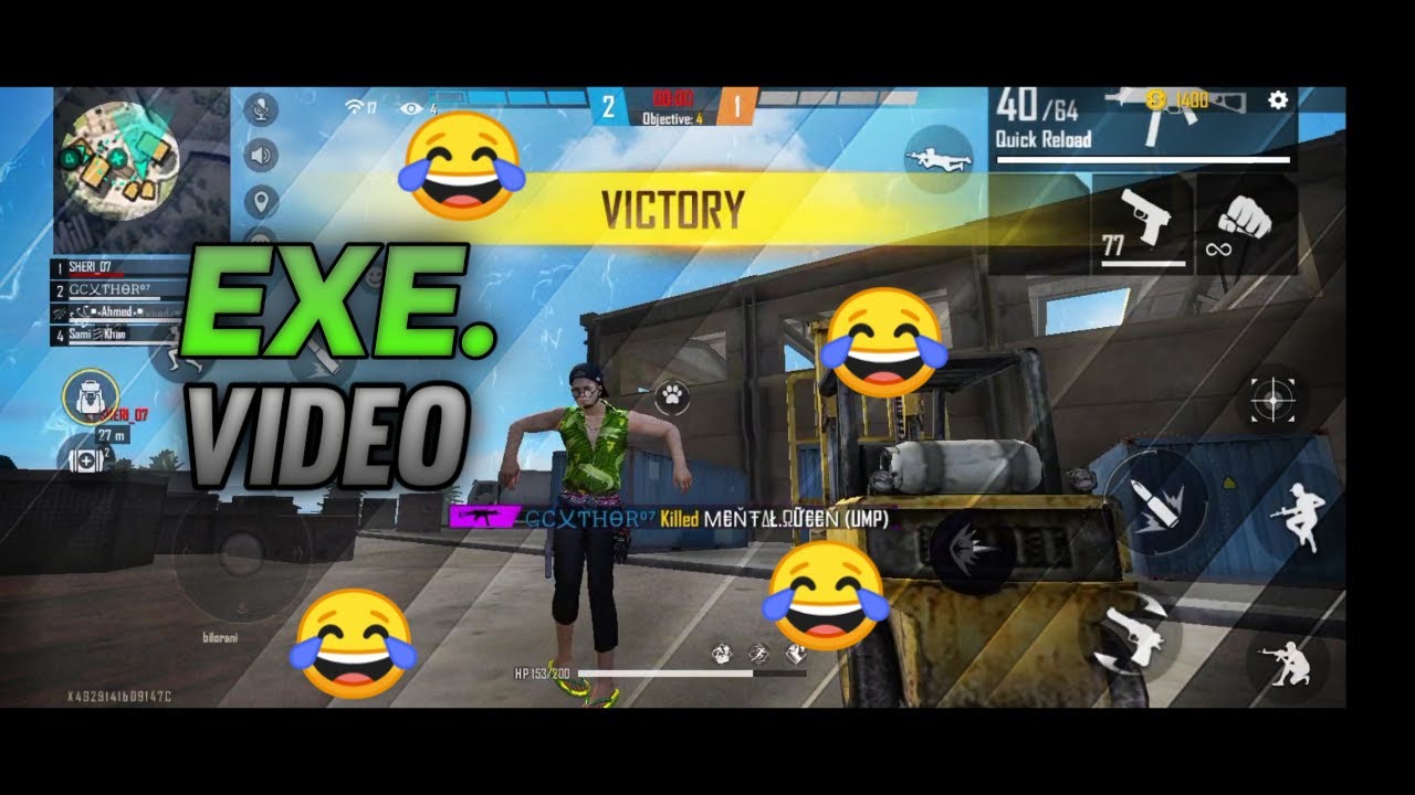 FREE FIRE || EXE. VIDEO #1 || 😂