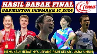 Borong 2 Gelar! Hasil Semua Sektor Final Badminton Denmark International Challenge 2024 Hari Ini