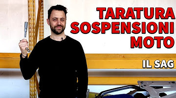 COME REGOLARE LE SOSPENSIONI - SAG Moto