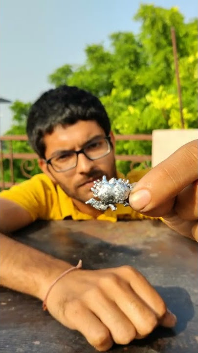 Lead Metal Extract From Battery #shorts