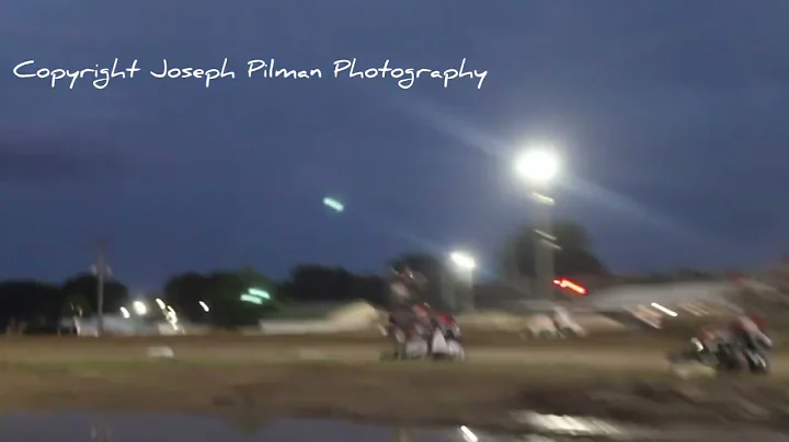 Wilmot raceway Bill Grogan Memorial Heat Race Wreck