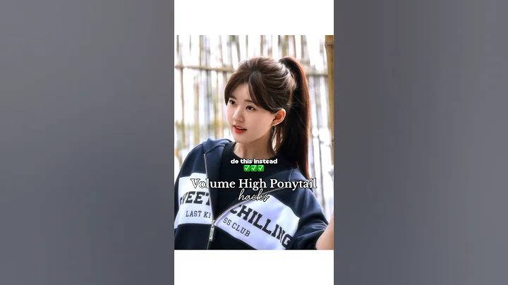 Volume High Ponytail hacks ✨🙌🏻