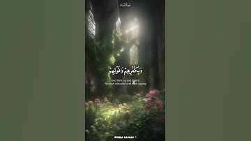 وبكفرهم وقولهم على مريم بهتانًا عظيمًا | سورة النساء (156:158) القارئ فاتح سفرجيك  #quran #islam
