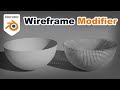 Wireframe Modifier | Blender