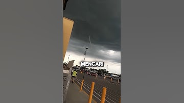 kejadian menegangkan saat tornado #videoviral #seram #informasi