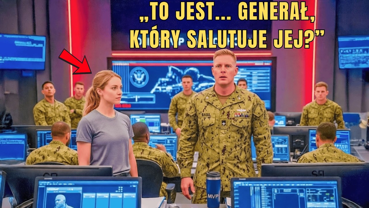 Żołnierz Navy zapytał ją o stopień dla żartu — wtedy czterech generałów natychmiast jej zasalutowało