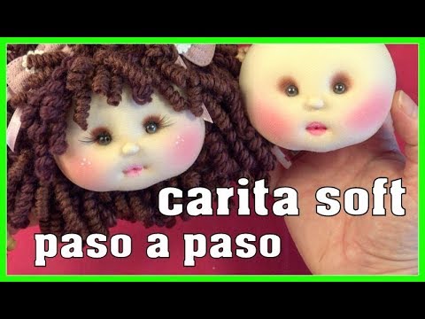 Generalizar Corea Entrada TUTORIAL CARITA SOFT de muñeca EXPLICADA AL DETALLE video- 425 - YouTube