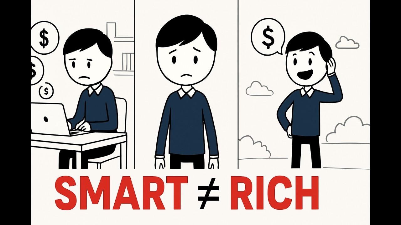 High IQ, Low Net Worth: The Hidden Psychology Behind Bad Money Choices.
