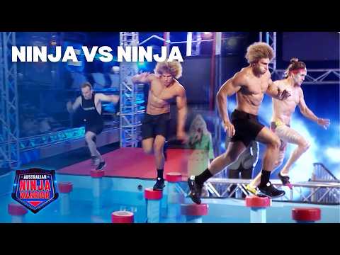 Who is the FASTEST Ninja?! | Australian Ninja Warrior | Clip