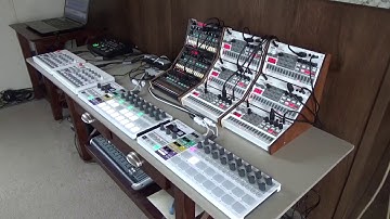 The Bong - Korg Volca X9 - Elektron Model:Samples X2 - Boss RC202 Loop Station - BeatStep Pro X2