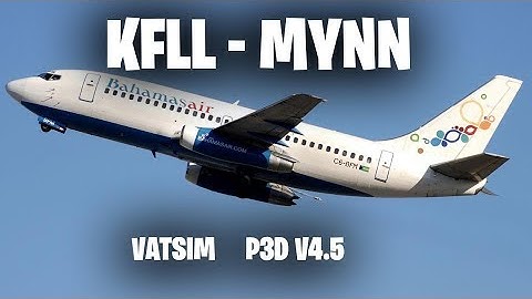 P3D v4.5| KFLL - MYNN| PMDG 737NGX| Active Sky Weather |Vatsim| Amazing Graphics|