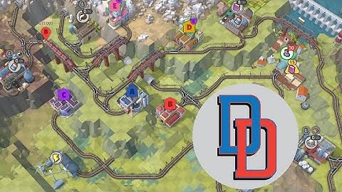 Ruby DLC - Level 36: In Search of Lost Time (5 Stars) Train Valley 2