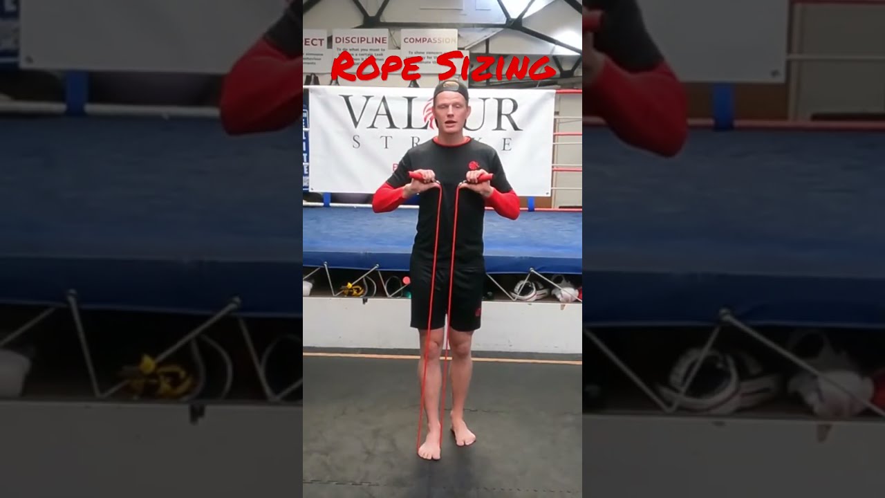  Correct Skipping Rope Length Skippingrope Fitness Jumprope