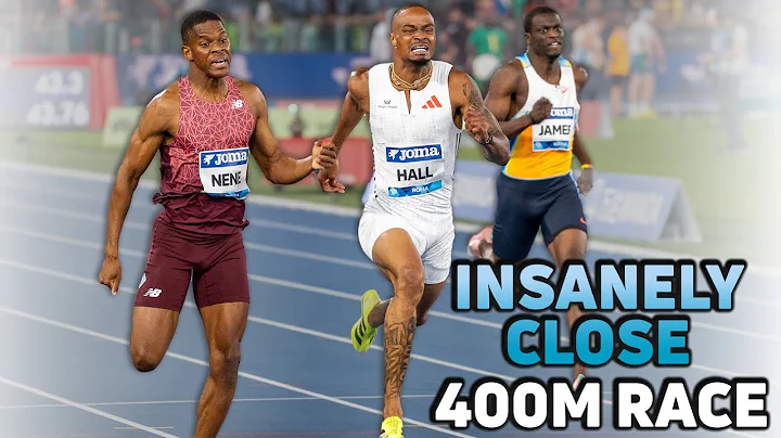 INSANELY CLOSE Men's 400m Race at 2025 Rome Diamond League
