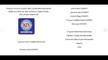 Project UAS ABD  "Database Sekolah"