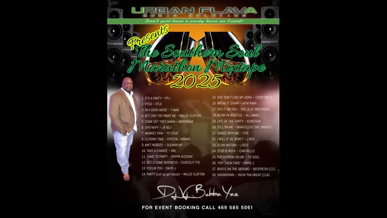 DJ BUBBA YAE S SUNDAY MATINEE AT THA GROWN FOLKS NO LIVE SHOW TODAY 10 5 2025