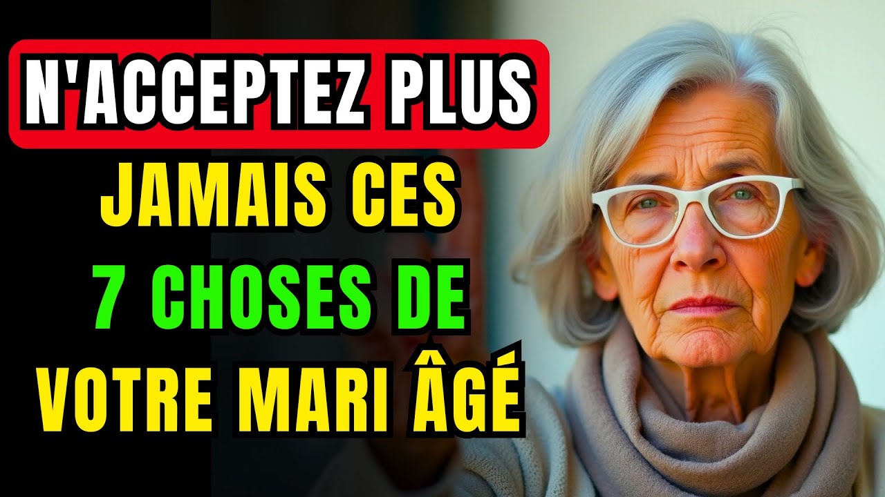 7 choses que vous NE DEVEZ PLUS accepter de votre partenaire âgé - YouTube