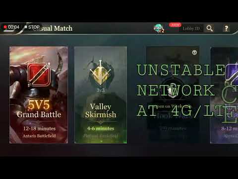 AOV GARENA UNSTABLE NETWORK CONNECTION AT 4G/LTE SOLVED! ARTHUR ULTIMATE ARMOR