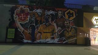 Wolves FC Brand New Mural Vandalised Wolves FC Brand New Mural Vandalised