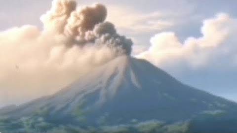 BARU !! AKTIVITAR ERUPSI GUNUNG MERAPI LUNCURKAN LAVA JARAK LUNCUR 1800 M