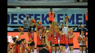 2018 Avrupa Cev Kupası Şampiyonu Eczacıbaşı VitrA!