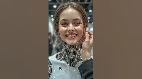 Humanoid Robot Girl Acts Like a Real Human #robot