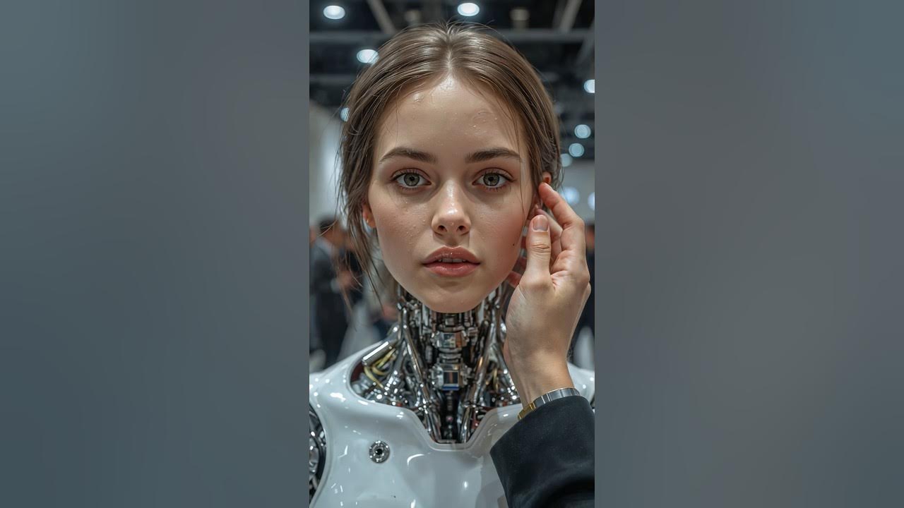 Humanoid Robot Girl Acts Like a Real Human #robot Humanoid Robot Girl Acts Like a Real Human #robot