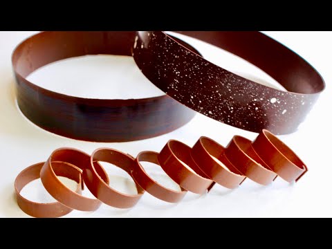 Vidéo: Comment Faire Des Anneaux De Chocolat