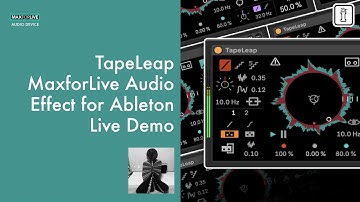 TapeLeap Tape Delay & Looper voor Ableton Live - Mudjaq MaxforLive-apparaat