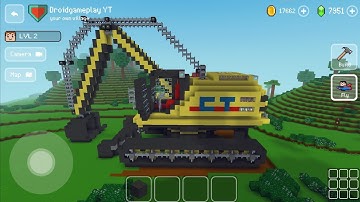 Excavator -  Block Craft 3d: Building Simulator Games for Free