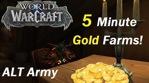 Top 10 "Alt Army" 5 Minute Gold Farms! Make 10k+ DAILY FAST!