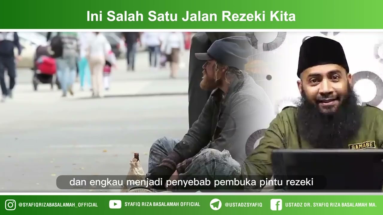 ⁣Ini Salah Satu Jalan Rezeki Kita - Ustadz Dr Syafiq Riza Basalamah MA