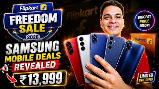 Flipkart Freedom Sale 2026 All Samsung Mobile Deals Revealed 🔥 Flipkart Freedom Sale Mobile Offers