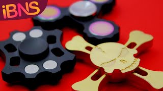 3 Awesome Premium Metal Fidget Spinners - Unboxing and review