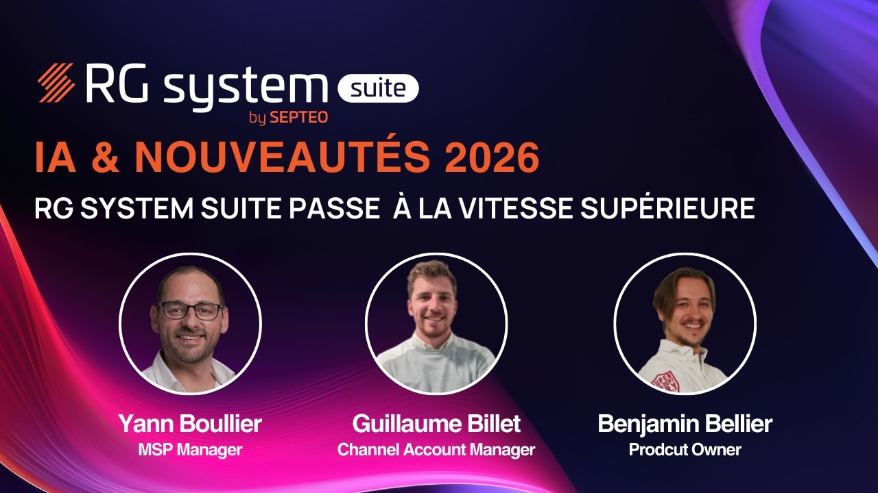 Webinaire | IA & Nouveautés 2026 : RG System Suite passe à la vitesse supérieure
