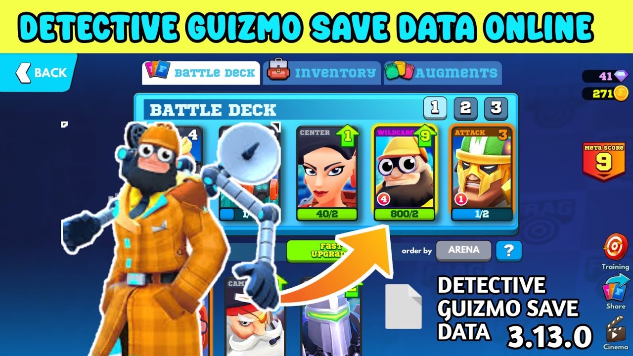 😁DETECTIVE GUIZMO Save Data online 