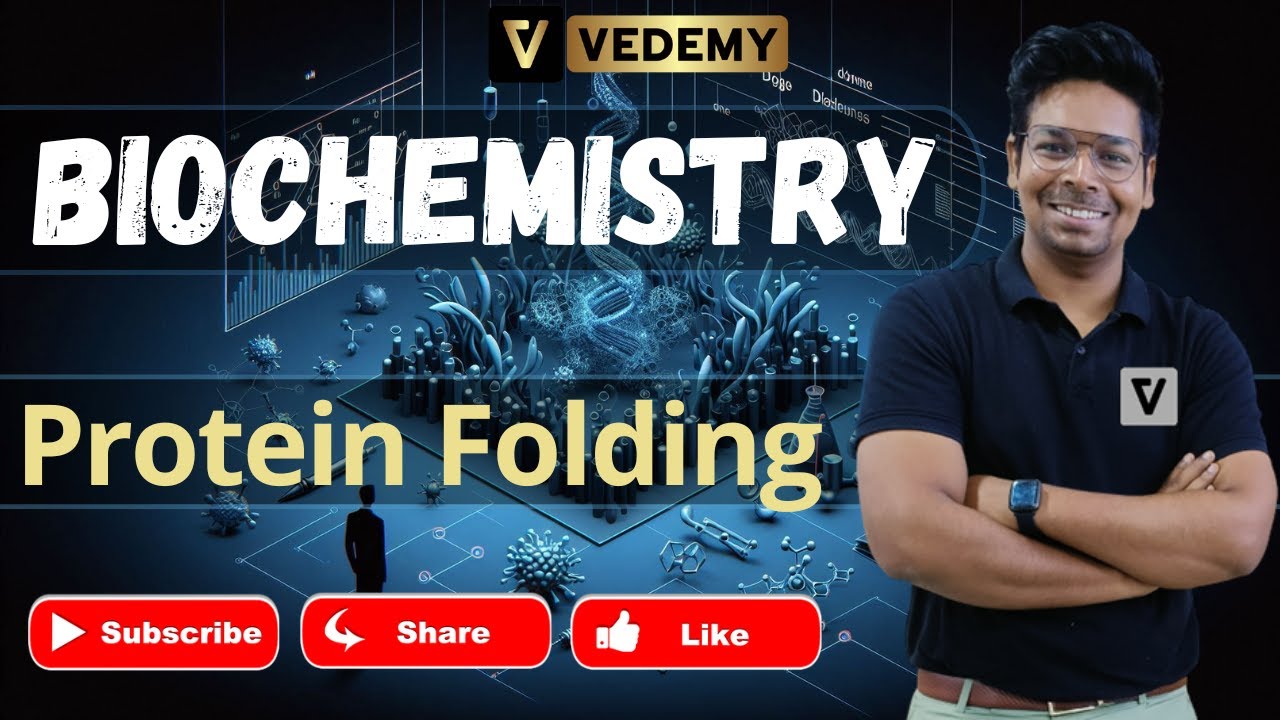 Protein Folding | Biochemistry | Virendra Singh | CSIR | GATE | DBT | ICMR | IIT JAM | CUET PG |