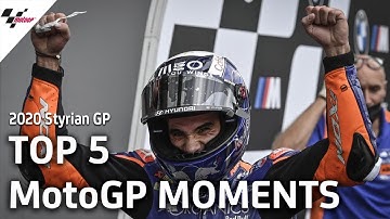 Top 5 MotoGP Moments | 2020 Styrian GP
