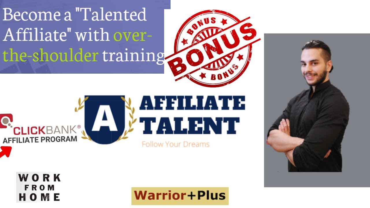 Affiliate Talent Review | Exclusive BONUS included | Affiliate Marketing Guide for Beginners!